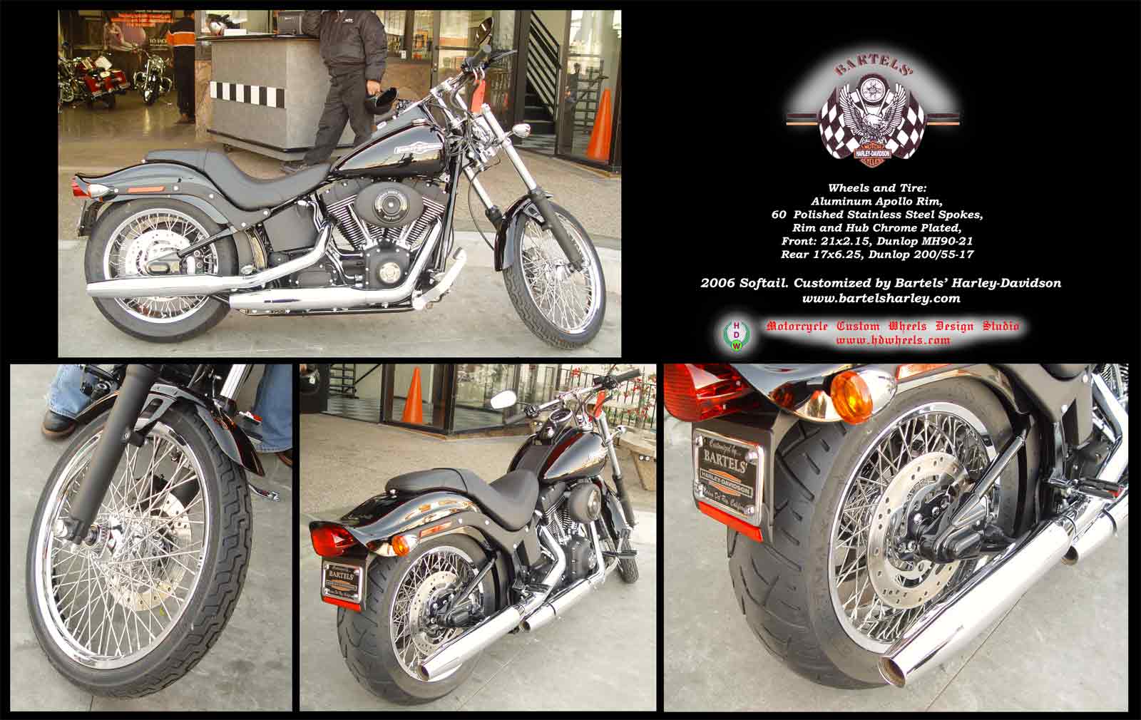 17 inch deals harley rear wheel